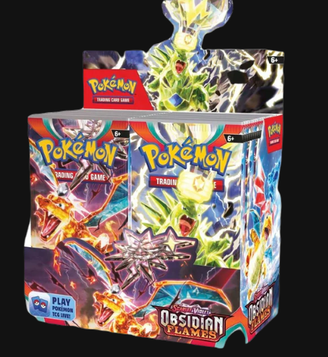 Pokemon TCG : Obsidian Flame Booster Box – Gold Star TCG